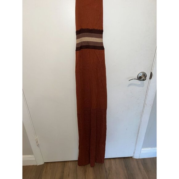 NWTHouse of Harlow 1960 REVOLVE Naomh Crochet Mix MaxiDress in Rust  S Small Wom - Picture 6 of 14